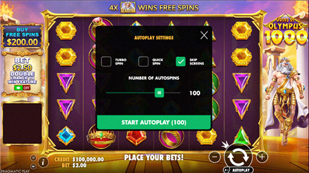 Autoplay Einstellungen